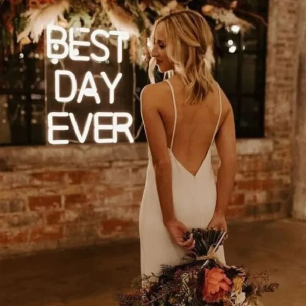 Best Day Ever Wedding Sign