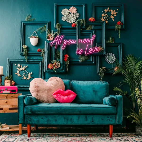 All you need is Love Neon Wedding Sign