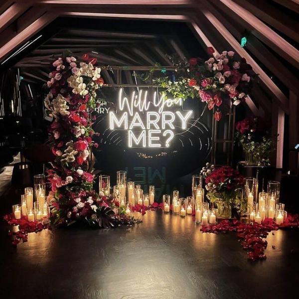 Will You Marry Me LED Neon Sign