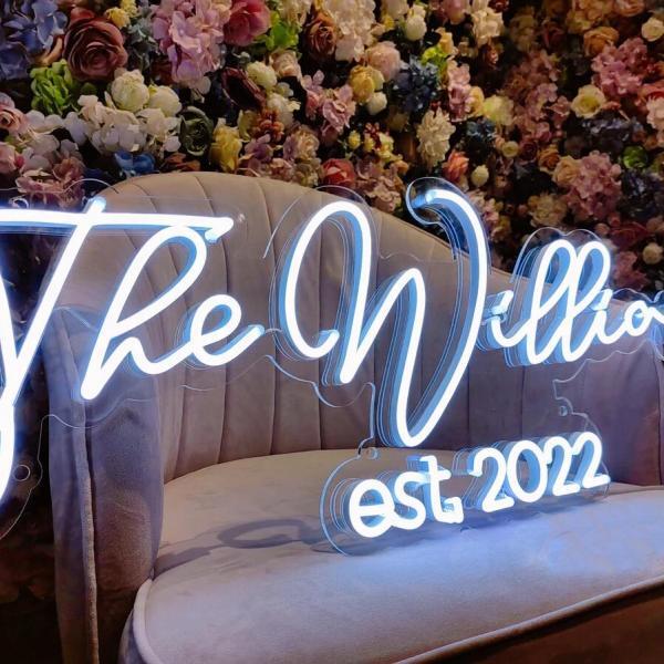Wedding Neon Sign + EST Date