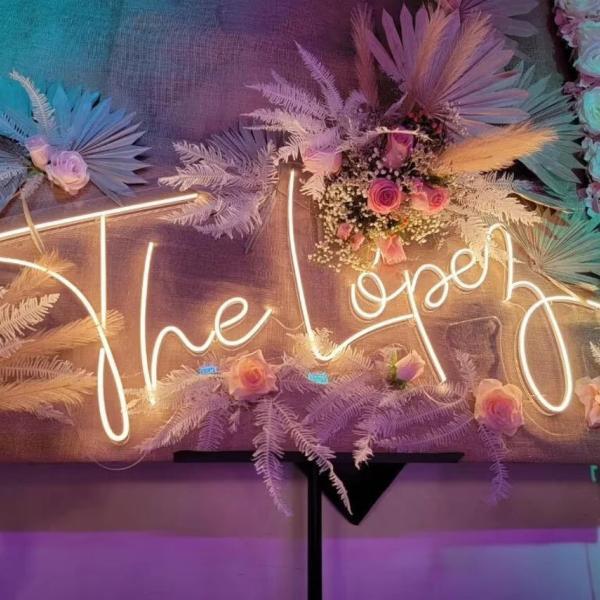 Custom Wedding Led Sign
