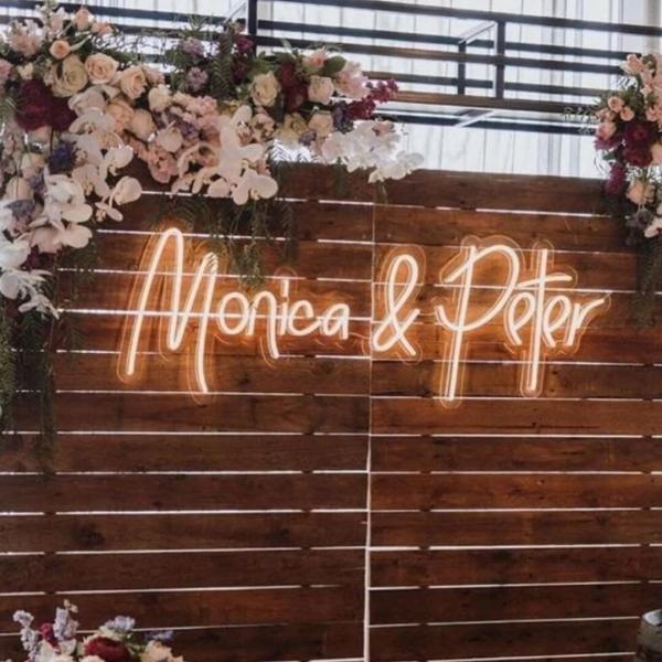 Couple Names Neon Sign